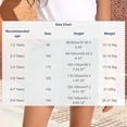 thumbnail image 3 of Girls' Denim Skort with Classic Design, Elastic Waist and Frayed Hem, Casual Style for Little Girls Perfect for Daily Wear Blue 7-8 Years, 3 of 6