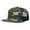 Green Camo-Black, variant on Richardson Unisex 511 Flatbill Trucker Adjustable Snapback Baseball Cap, Split Green Camo/Black, One Size Fits Most