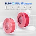 thumbnail image 2 of Filamento para impresora 3D ELEGOO Silk PLA, 1,75 mm, rosa coral, 1 kg, 2 of 7