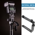 thumbnail image 3 of Metal L Bracket Camera 1/4 Inch Screw Flash Light Holder Camera Bracket, 3 of 6