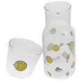 thumbnail image 1 of Jug Cup Glass Beverage Pitcher Holding Water Home and Office Use 550ml 1 Set, 1 of 4