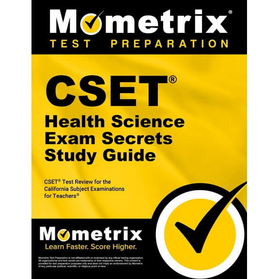 CSET Health Science Exam Secrets Study Guide: CSET Test Review for the California Subject Examinations for Teachers