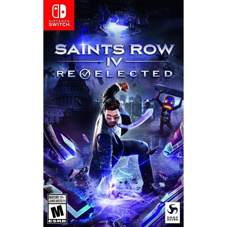 Nintendo Switch Saints Row NORD01, Video Game, Saints Row IV Re-Elected, Super Powers
