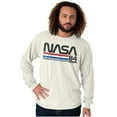 thumbnail image 3 of Vintage NASA Kennedy Space Center Unisex Plus Size Long Sleeve Tee Shirt Brisco Brands 4X, 3 of 6