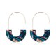thumbnail image 1 of Pendientes colgantes multicolor liso semicírculo acrílico mujer pendiente regalo de aniversario elegante gancho para la oreja boda playa blanco Ropa, zapatos y accesorios Miscelánea Color azul Qarigey AP010380-06, 1 of 6