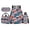 American Flag Print, variant on Yspwyqan Kids Backpack and Lunchbox Set, Rainbow Owl Backpack Set for School Ages 8-15, 600D Lightweight Laptop Bags with Pencil Case for Hiking Daypack