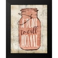 thumbnail image 2 of Grey, Jace 12x14 Black Modern Framed Museum Art Print Titled - A Jar To Call Home, 2 of 5