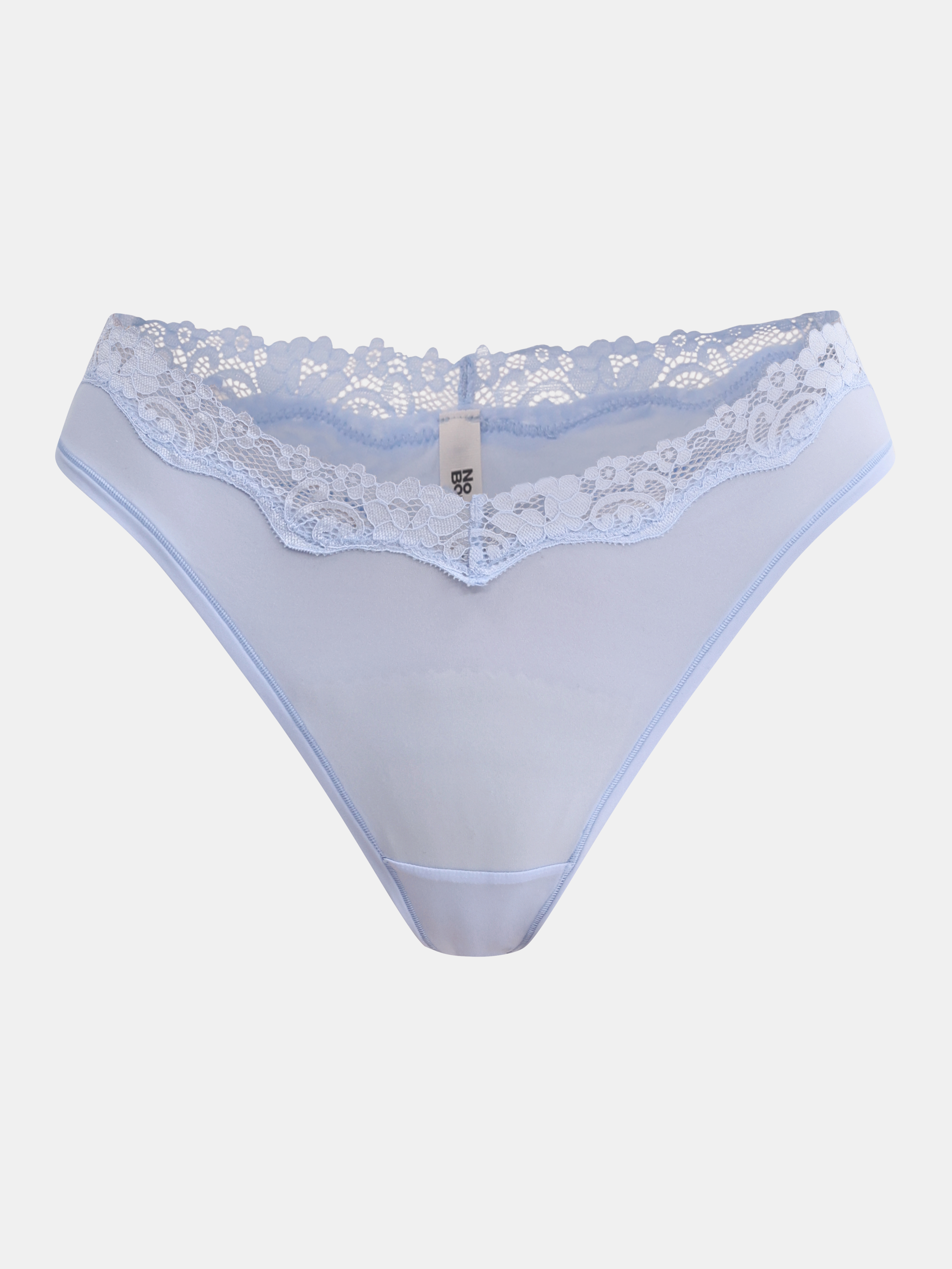No Boundaries Women's Body Base Low Rise Thong with Lace Panty, Sizes XS to XXXL