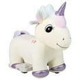 thumbnail image 1 of Gymax 6V Electric Animal Ride On Toy Unicorn Kids Plush Ride-on w/ Music & Handlebars, 1 of 10