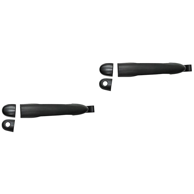 Par de Manijas Puerta Exterior Renault Clio 2007 A 2009 Generica Del/Tra Plástico Lisa