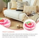 thumbnail image 5 of Cojín de peluche 3D de 33 cm con forma de fresa y fruta, ideal para decoración de sofá, silla o suelo., 5 of 8