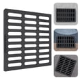 thumbnail image 4 of Drain Strainers Sewer Cover Grates Cast Iron Drains Trench Drainage Channel Drain Grate Linear Drain Regular Trench Drain Garage Sewer Grate Cover Grilles Sewer Drain Cover Outdoor, 4 of 8