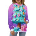 thumbnail image 4 of Christmas Tree with Gifts 3d Sweatshirts Hoodie Fashion Casual Personality Men's Women Street Hoodie Pullovers Long Sleeve Comfortable Top, 4 of 6