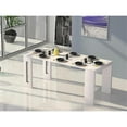 thumbnail image 4 of Modern Erika Engineered Wood Italian Extendable Console Table in White, 4 of 6