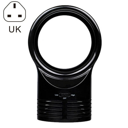 

Mini No Leaf Fan Portable Bladeless Refrigeration Desktop Air Conditioner Low Noise UK Plug