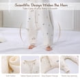 thumbnail image 2 of Pijama Niña Miracle Baby Saco de Dormir para Bebé con Cremallera Bidireccional 1.5tog,de 2 a 3 años, 2 of 5