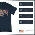 thumbnail image 4 of Tee Hunt Most Days I Wish I was My Cat T-Shirt Dean Russo Kitten Pet Men's Tee, Navy Blue, Small, 4 of 5