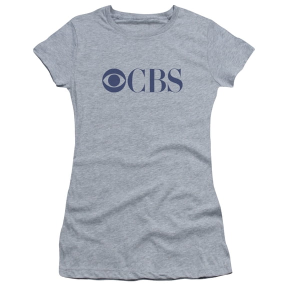 - Cbs Logo - Juniors Teen Girls Cap Sleeve Shirt - XX-Large