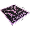 thumbnail image 4 of Cheer Blanket Cheerleader Gifts for Girls, Cheerleader Gifts Blanket, Cheer Gifts for Girls, Cheer Coach Gifts Cheerleader Blanket 50x60 Inch, 4 of 5