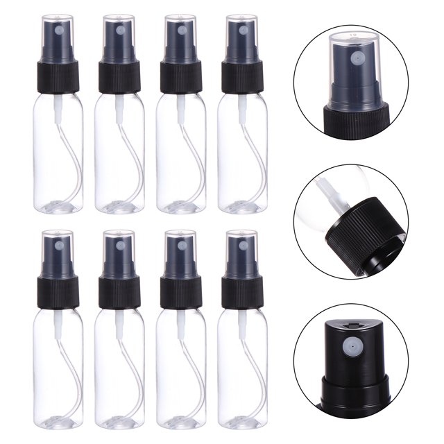 WEUVEB 12Ud Envases Reutilizables Transparentes Con Spray De Para Perfume Y Líquidos De Viaje