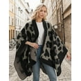 thumbnail image 5 of CAILDANL Women's Shawl Wraps Open Front Poncho Cape Oversized Sweaters Casual Cardigan Shawls for Fall Winter, 5 of 8
