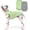 3# 2Pack (Green+Grey), variant on KYEESE 2 Pack Dog Shirts, Quick Dry Soft T-Shirt for Small Medium and Large Dogs, Green+Grey, L