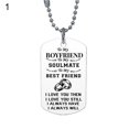 thumbnail image 5 of Jiaroswwei Fashion Couple Necklace Unisex Bead Boyfriend Girlfriend Husband Wife Jewelry, 5 of 7