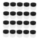 thumbnail image 1 of Tarro para mascotas con tapa redonda apilable, reutilizable, ligero, transparente, latas de cocina para 20 piezas 50ml, 1 of 9