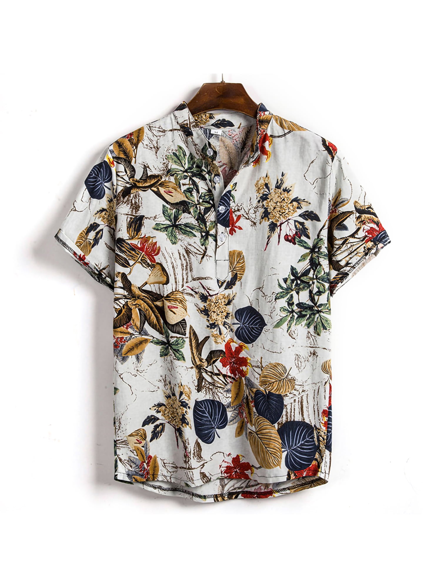 Oritina Mens Casual Short Sleeve Raglan Henley T-Shirts Baseball Shirts Tee