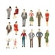 thumbnail image 2 of Figuras de Personas de 14 Piezas Sunnimix Estatuillas de personas pequeñas, 2 of 7