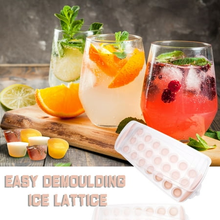 

Dianli Soft Bottom Ice Tray Mold With Lid Creative Ice Tray Home Homemade Ice Cream Mold Ice Ice Hockey Mold