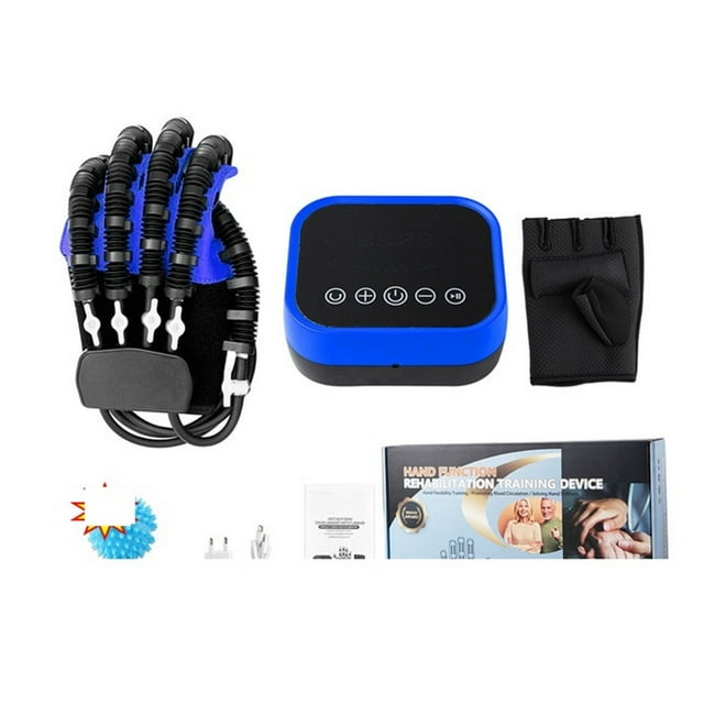 Gants Robots de Rééducation Électrique Multifonctionnels pour Main, Hémiplégie, Rééducation des Doigts, Gants d'Entraînement, Faciles à Utiliser