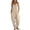 Beige, variant on Jumpsuits for Women Casual Summer Summer Short Dungarees And For Wide Leg With Adjustable Strap Dungarees Pants