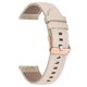 thumbnail image 1 of 18mm Genuine Cow Leather Replacement Band for Garmin Forerunner 265S/255S/Venu 2S Watch Strap, 1 of 3