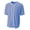Lt Blue, variant on A4 Short Sleeve Full Button Baseball Jersey