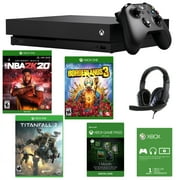 Xbox One X 1TB NBA 20 Console with Titanfall 2, Borderland 3 and Accessories Kit