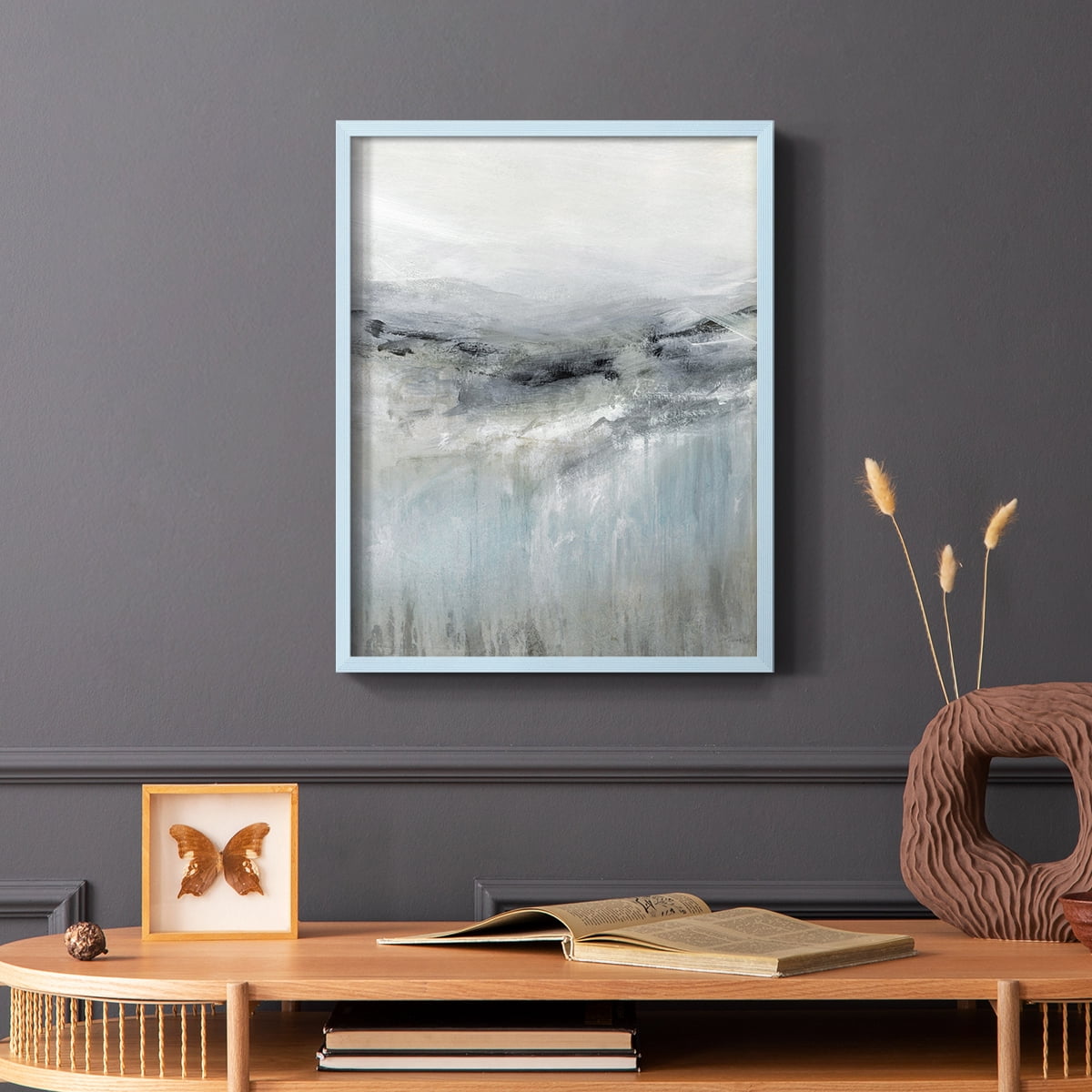 A Cool Wind in Paper Solid Wood 11 x 14 Framed Print