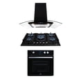 thumbnail image 1 of Tricombo para cocina Supra con parrilla de gas campana de isla y horno empotrable, 1 of 8