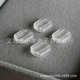 thumbnail image 1 of 60pcs Silicone Clip-On Earring Pads - Transparent Oval Non-Slip Ear Clip Cushions Clear Earring Cushions Pads for Comfortable Wear Sports and Daily Us, 1 of 3