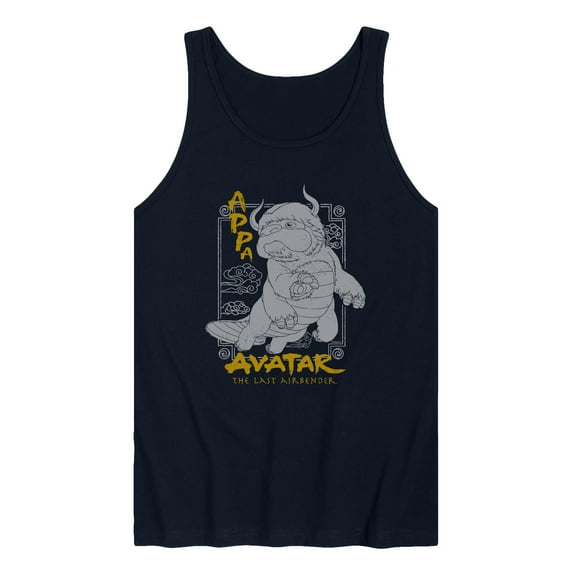 Avatar - The Last Airbender - Appa -Men's Sleeveless Graphic Tank