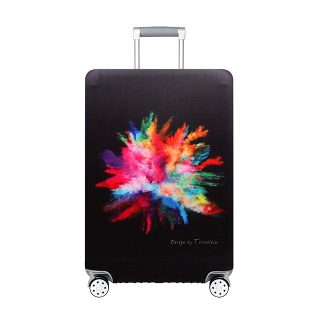 Wholesale spot thickened elastic case luggage case protective cover pull rod suitcase jacket dust cover