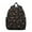 Black-11, variant on Mini Backpack with Adorable Puppy Paw Print, Lightweight School Bag for Dog Fans, Bone Pattern Design