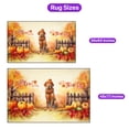 thumbnail image 5 of Happy Thanksgiving Vizsla Give Thanks Fall Beanie Scarf Welcome Indoor Rug Vizslas Dog Lover Gifts Idea Carpet Living Bed Room Sofa Home Decor - 00020, 5 of 5