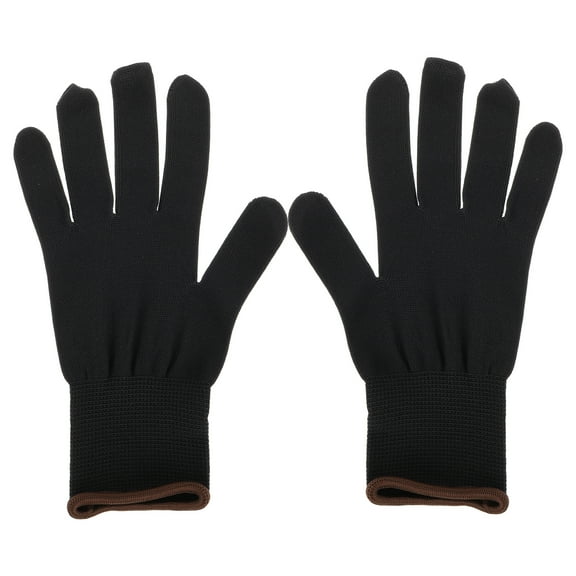 BESTONZON 1Pair Black Curved Design Car Gloves for Precise Vehicle Film Installation