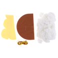 thumbnail image 2 of Kits de proyectos de costura para principiantes para hermosos kits de acolchado precortados de almohadas con tela, agujas y patrones, instruccio Caqui Macarena Kits de fabricación de almohadas, 2 of 8