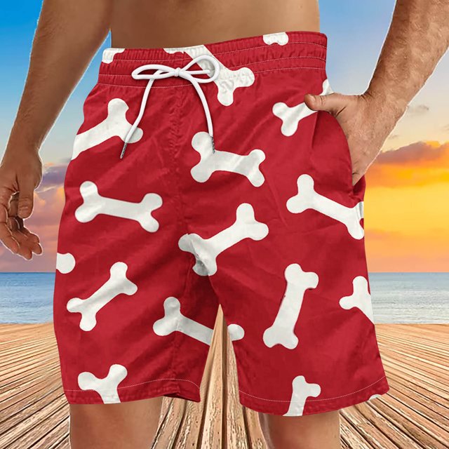 Soki Beach Shorts Décontractés pour Hommes Shorts Graphiques en Liquidation