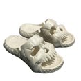thumbnail image 1 of Casa con calavera sandalias verano antideslizantes chanclas punk (40-41 Beige), 1 of 8