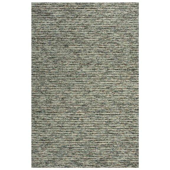 Alora Decor Laine 5'x7'6" Stripes Beige/Gray/Rust/Blue Hand-Tufted Area Rug
