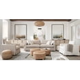 thumbnail image 3 of Diamond Sofa SAVANNAHSOSD 94 x 35 x 34 in. Savannah Slip-Cover Sofa in Sand Natural Linen, 3 of 4
