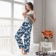 thumbnail image 5 of Balery Snow Penguin Pantalones de pijama para mujer, pijamas ultraligeros, pantalones de estar por casa-XX-Large, 5 of 6